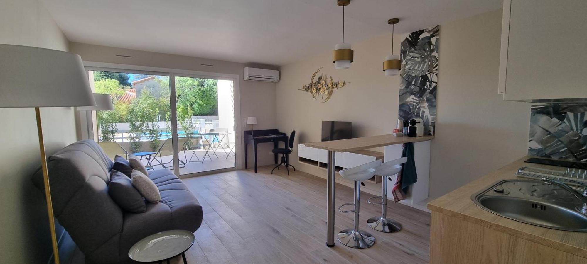 "Cote Gibaou" Centre-Ville Garage Piscine Terrasse Cassis Luaran gambar